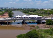 Inauguran puente sobre Rio Humaya que une a Santa Fé con Blv. Sánchez Alonso