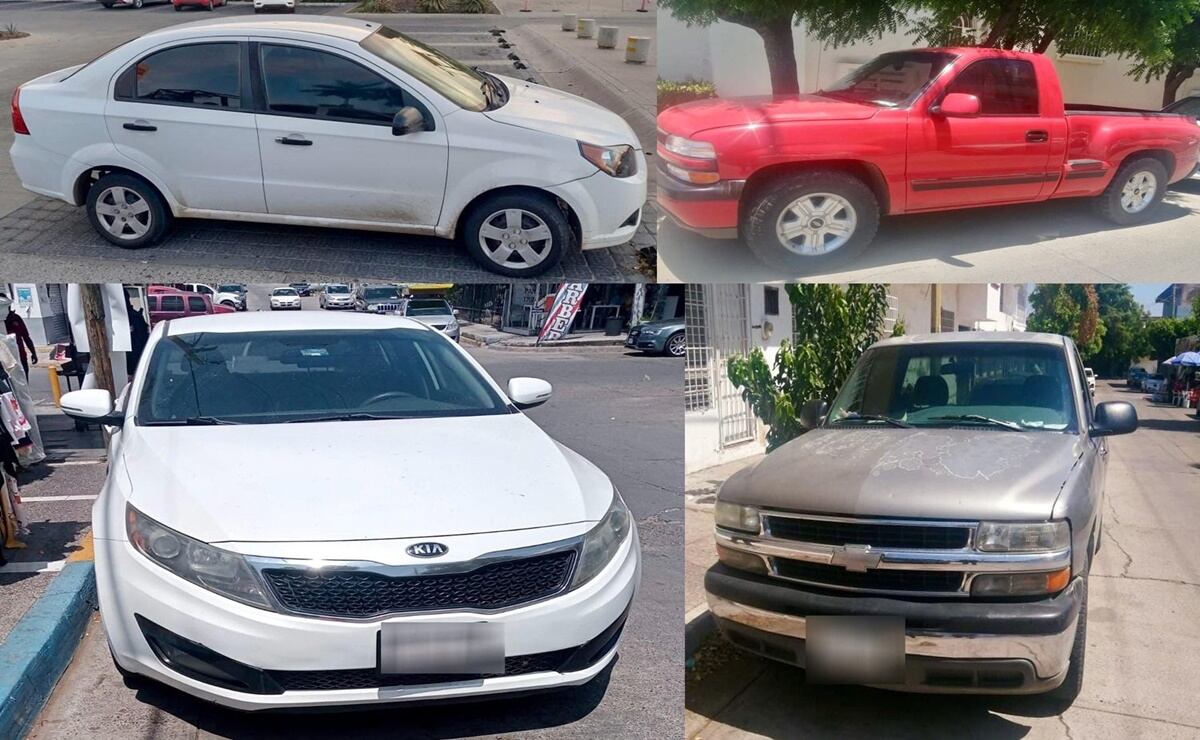 Entregan 65 vehiculos que habian sido robados en las últimas semanas