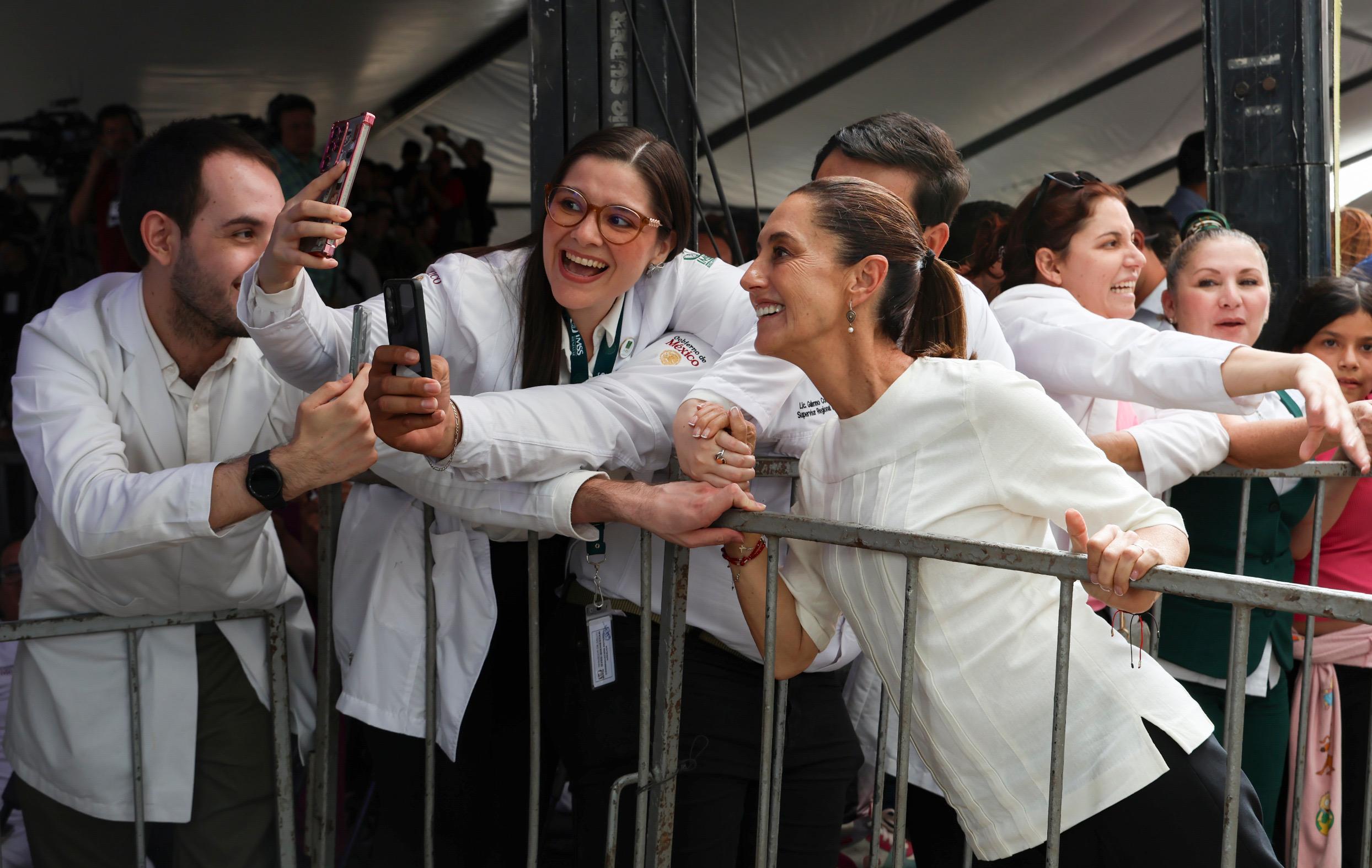Claudia Sheinbaum y Rocha Moya Inauguran nuevas áreas del Hospital Pediatrico
