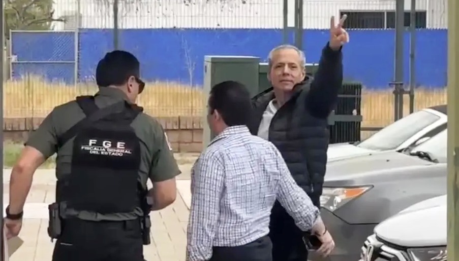 Gerardo Vargas en el juzgado