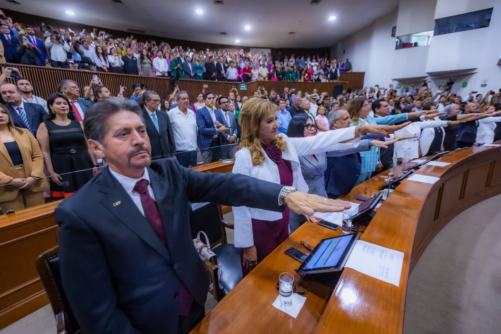 Tere Guerra rinde protesta