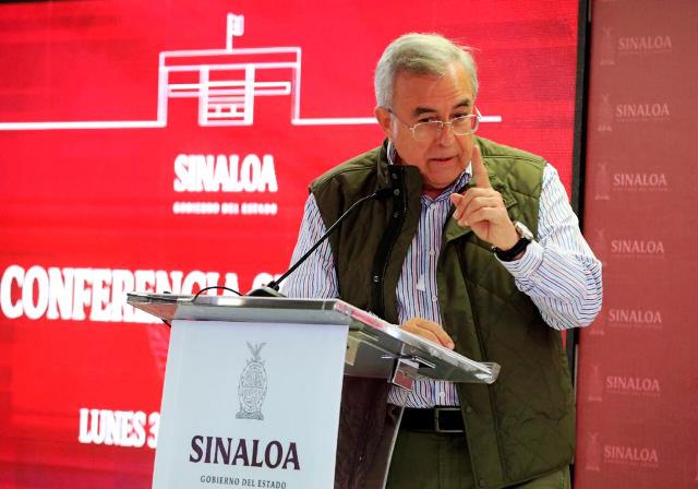 Rocha Moya reitera que no endeudará al Estado de Sinaloa